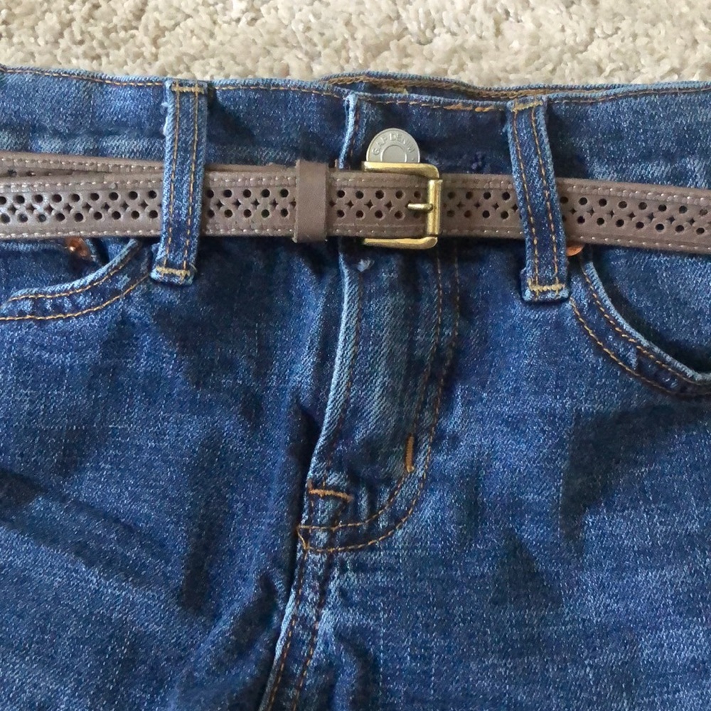 J. Crew leather belt - adjustable!